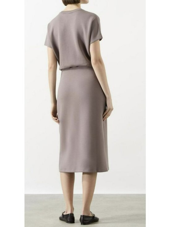 Spanx Air Essentials Wrap Tie Midi Dress Size Medium New - Picture 3 of 8